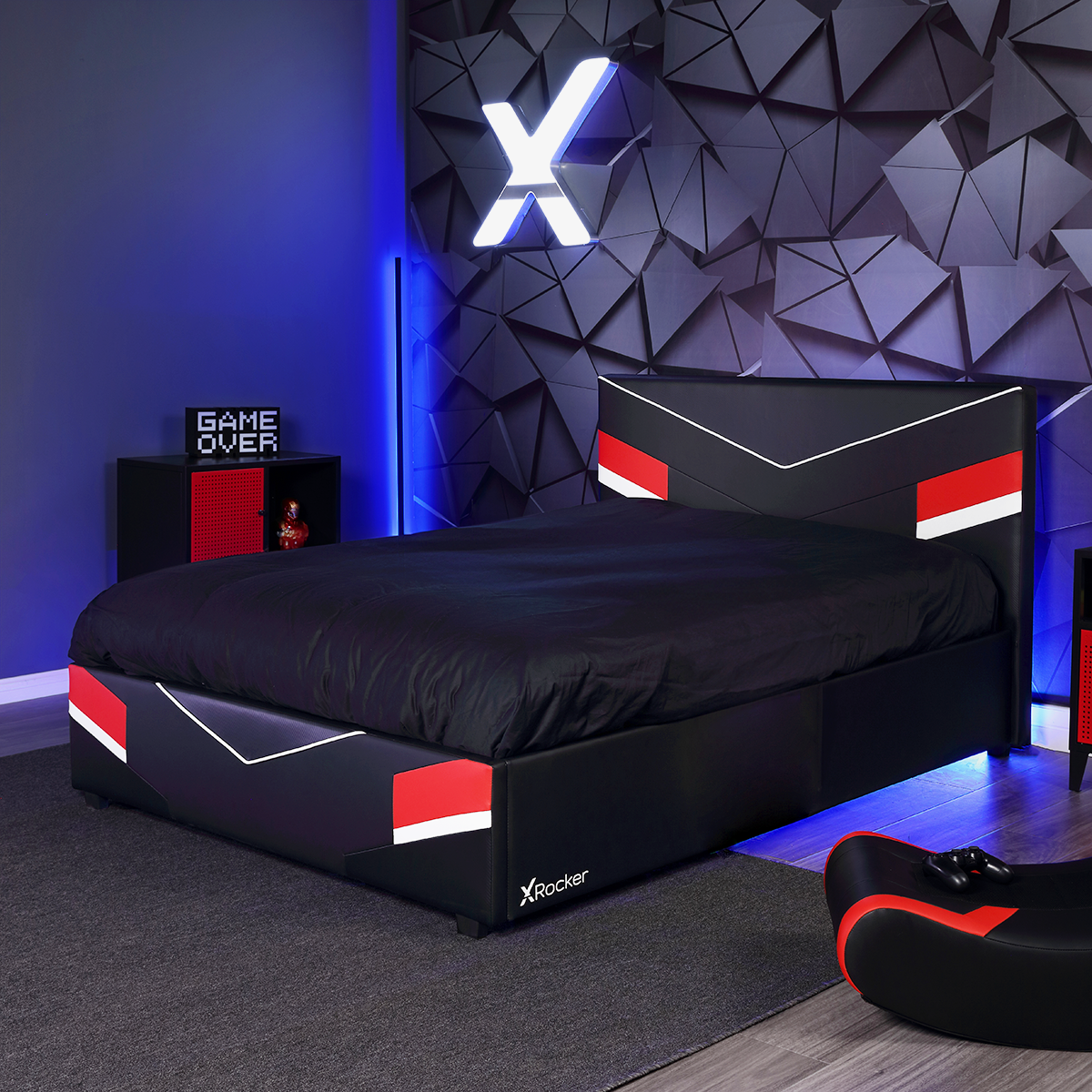 Orion eSports Gaming Bed, Full - X Rocker