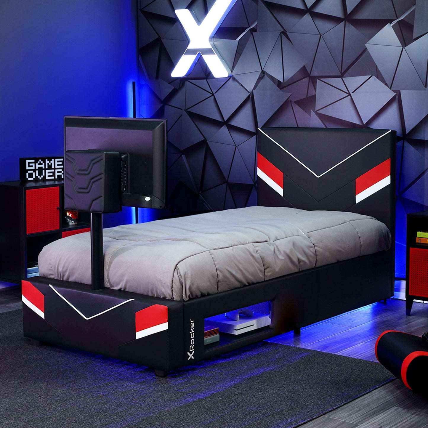 Orion eSports Gaming Bed with TV Mount, Twin - X Rocker