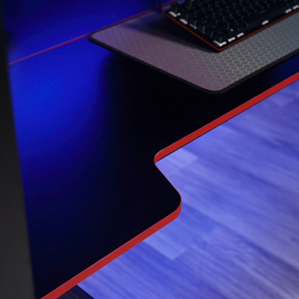 BattleBunk Gaming Bunk Bed with Desk, Black - X Rocker