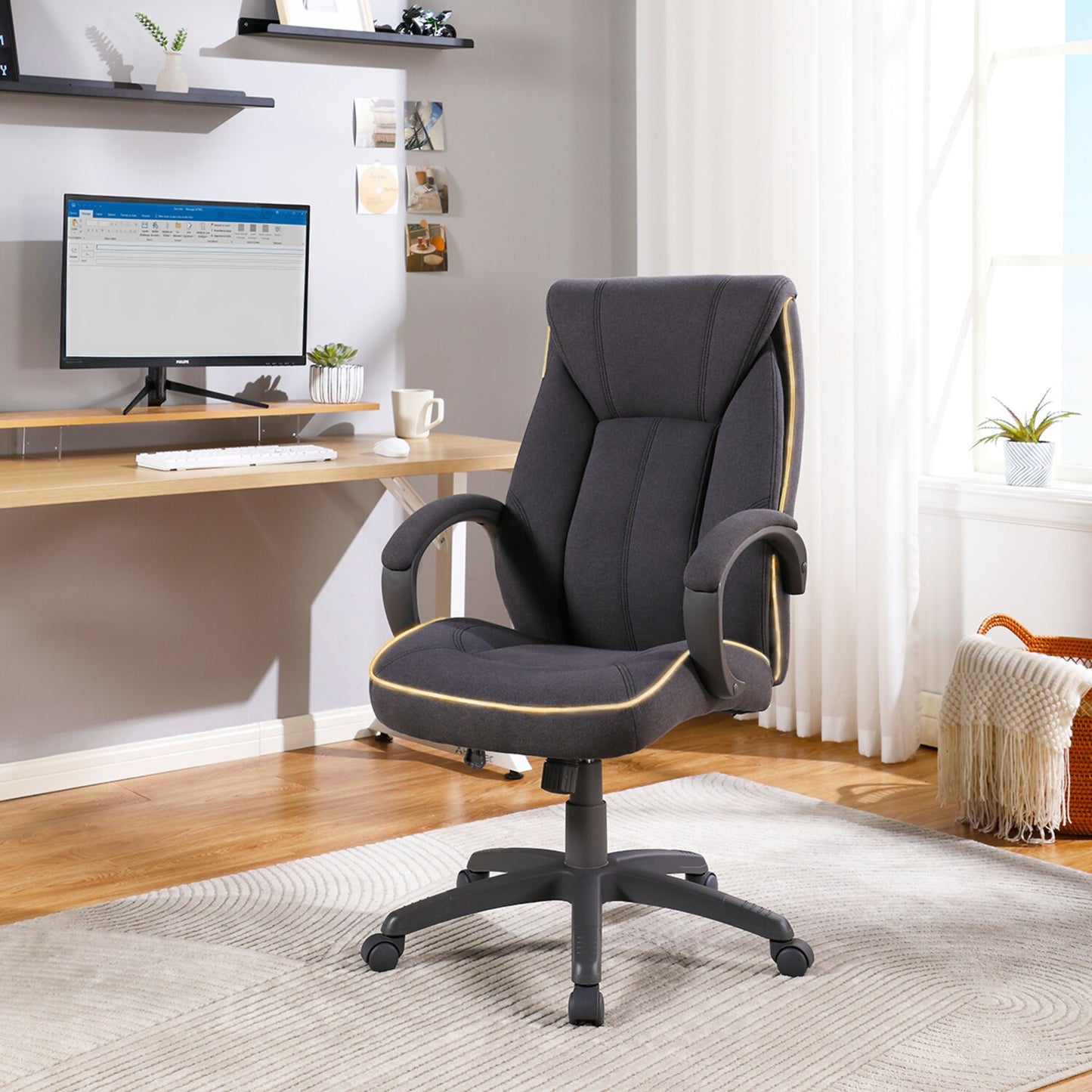Lucent Office Cozy PC Gaming Chair - X Rocker
