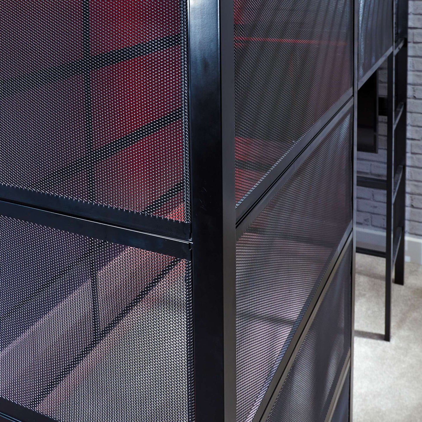 Battle Den Gaming Bunk Bed, Black - X Rocker