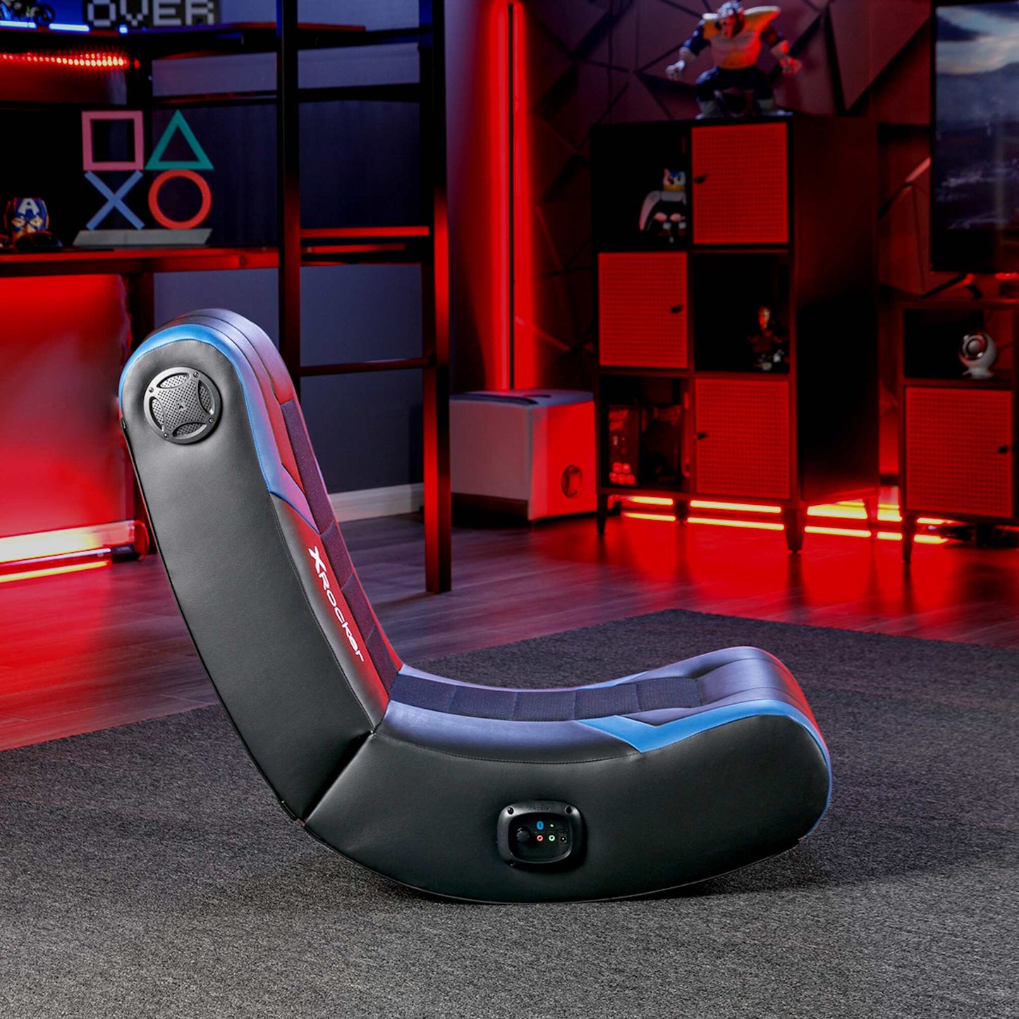 Eclipse 2.0 Bluetooth Audio Floor Rocker - Blue