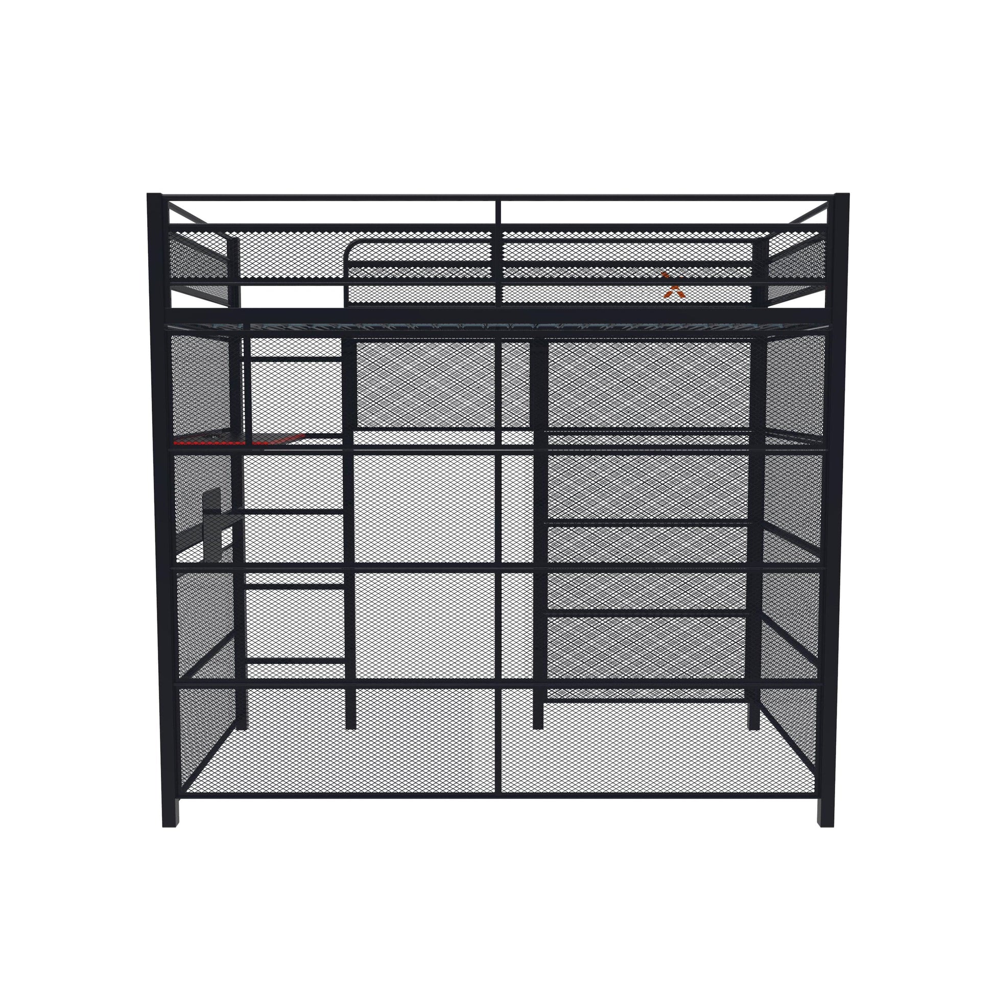 Battle Den Gaming Bunk Bed, Black - X Rocker