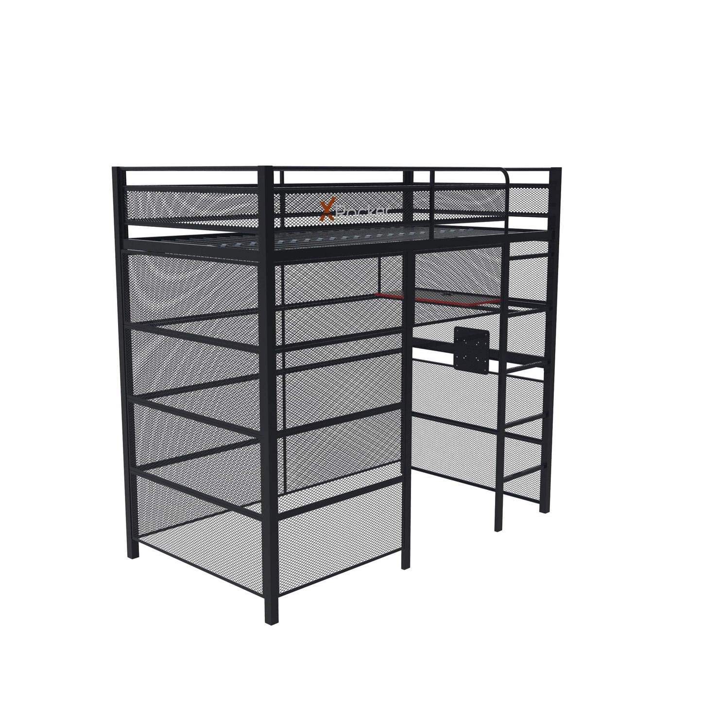 Battle Den Gaming Bunk Bed, Black - X Rocker