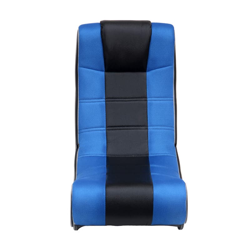 Front view of audio gaming chair. Floor rocker gaming chair with built-in audio. Best floor gaming chair. 